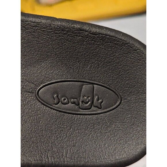 Sonuk Black Yoga Mat Flip Flop Sandals Mens 11 - Picture 3 of 8
